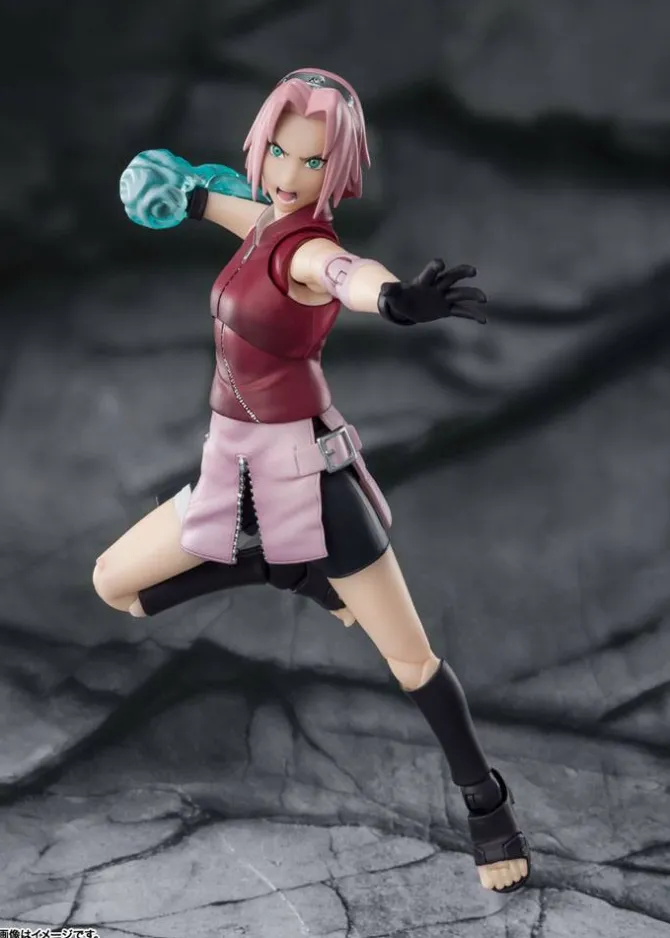 Naruto Shippuuden - Sakura Haruno Actionfigur - S.H.Figuarts / Inheritor of Tsunade's will: Tamashii