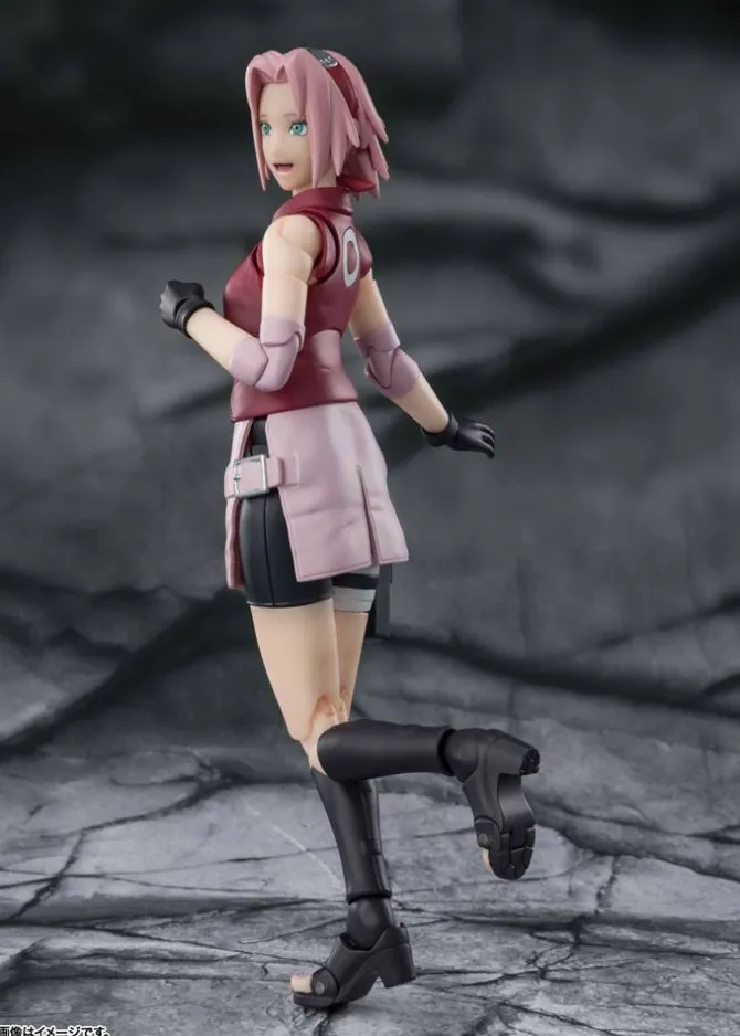 Naruto Shippuuden - Sakura Haruno Actionfigur - S.H.Figuarts / Inheritor of Tsunade's will: Tamashii