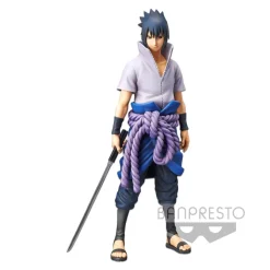 Naruto Shippuuden - Sasuke Uchiha Figur / Grandista nero: Banpresto