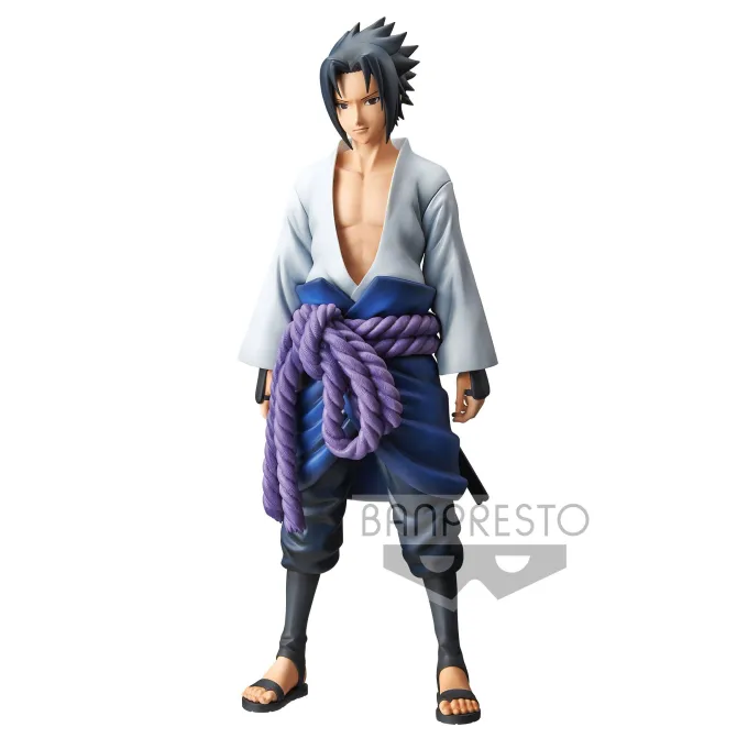 Naruto Shippuuden - Sasuke Uchiha Figur / Shinobi Relations - Grandista: Banpresto