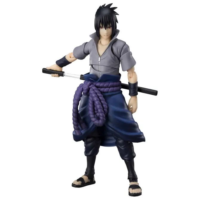 Naruto Shippuuden - Sasuke Uchiha Actionfigur - S.H.Figuarts / He who bears all Hatred: Tamashii Nat