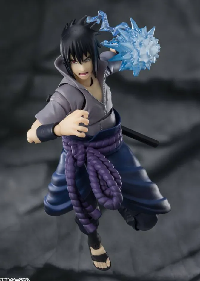 Naruto Shippuuden - Sasuke Uchiha Actionfigur - S.H.Figuarts / He who bears all Hatred: Tamashii Nat