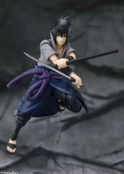 Naruto Shippuuden - Sasuke Uchiha Actionfigur - S.H.Figuarts / He who bears all Hatred: Tamashii Nat