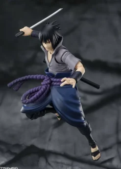 Naruto Shippuuden - Sasuke Uchiha Actionfigur - S.H.Figuarts / He who bears all Hatred: Tamashii Nat