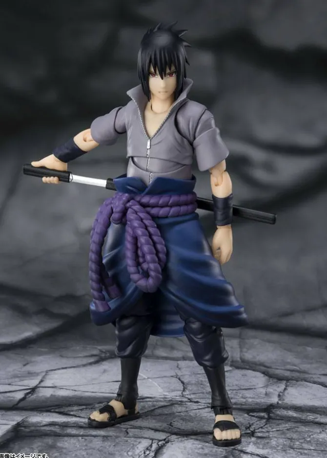 Naruto Shippuuden - Sasuke Uchiha Actionfigur - S.H.Figuarts / He who bears all Hatred: Tamashii Nat