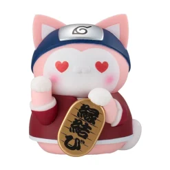 Naruto-Nyaruto! Mega Cat - Sammelfiguren Beckoning cat fortune one more time / Sortiment (6): MegaHo