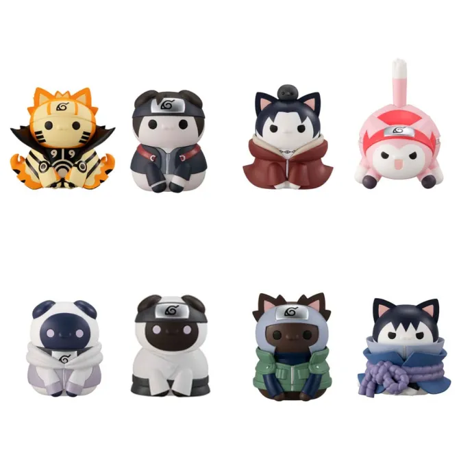 Naruto-Nyaruto! Mega Cat - Sammelfiguren Beckoning cat Break out! Fourth Great Ninja War (8): MegaHo