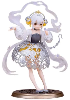 National Treasure - Silver Sachet with Grape Flower and Bird Pattern Statue: Myethos