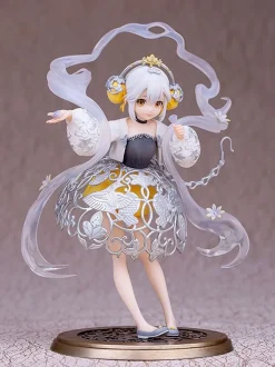 National Treasure - Silver Sachet with Grape Flower and Bird Pattern Statue: Myethos