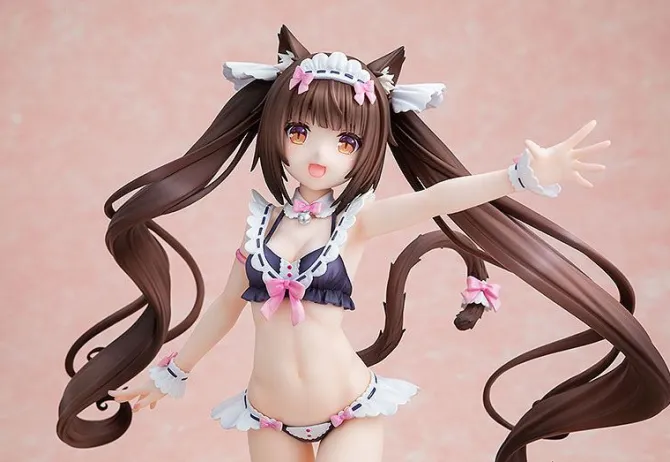 Nekopara - Chocola Statue / Maid Swimsuit Version: Kadokawa