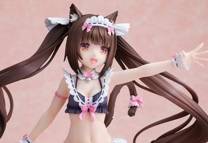 Nekopara - Chocola Statue / Maid Swimsuit Version: Kadokawa