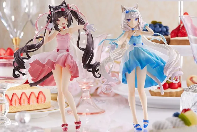 Nekopara - Vanilla Statue / Pop Up Parade - Cocktail Dress Version: Good Smile Company
