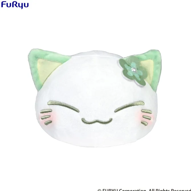 Nemuneko Cat - Green Plüschfigur: Furyu