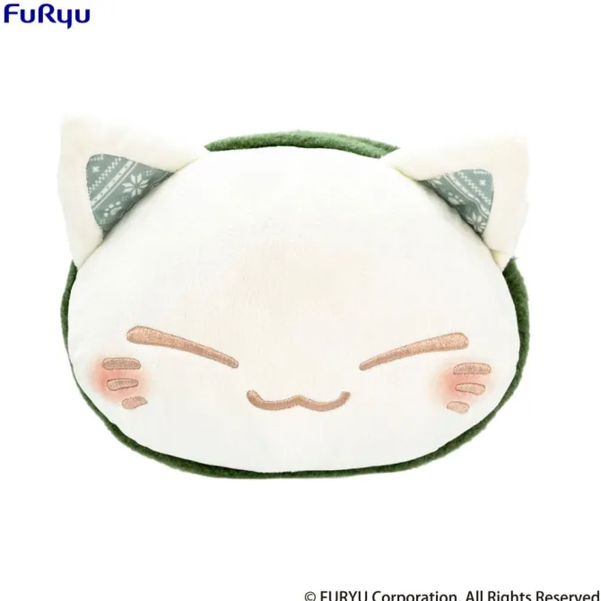 Nemuneko Cat - Green Scarf Ver. Plüschfigur: Furyu