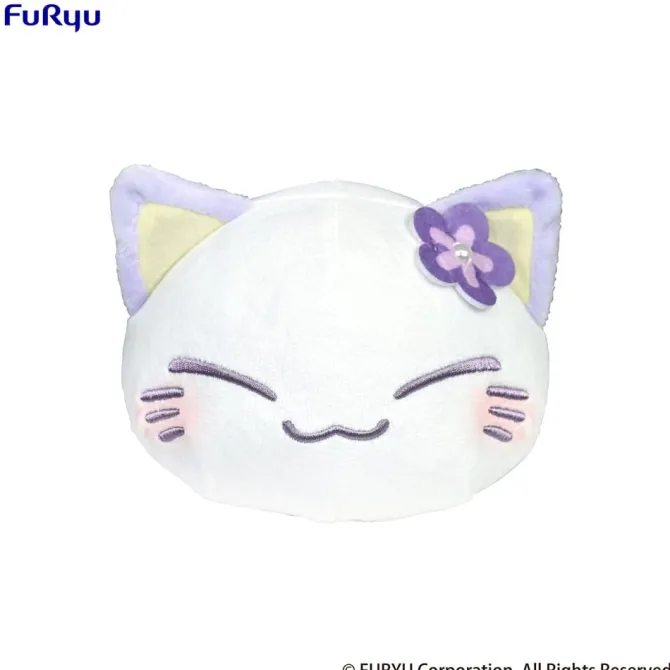 Nemuneko Cat - Purple Plüschfigur: Furyu