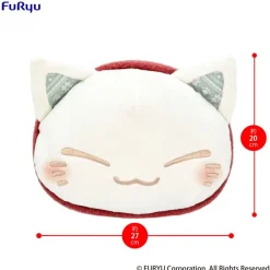 Nemuneko Cat - Red Scarf Ver. Plüschfigur: Furyu