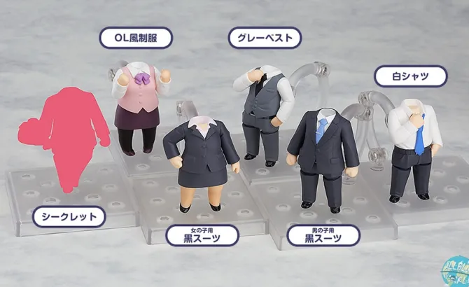 Nendoroid More - Nendoroid Zubehör - 6er-Set Dress-Up Suits: Good Smile Company