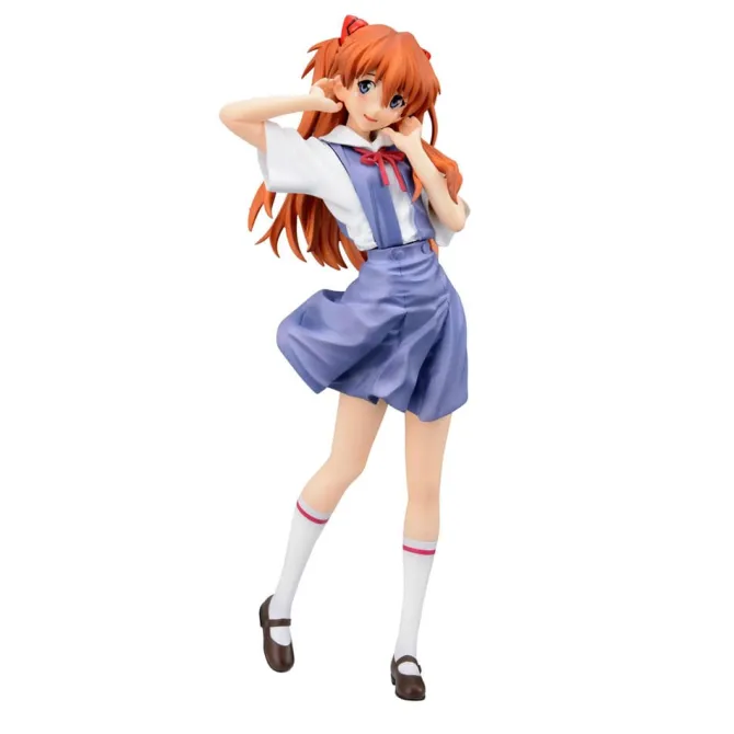 Neon Genesis Evangelion - Asuka Figur / XStellar - Uniform Version: Sega