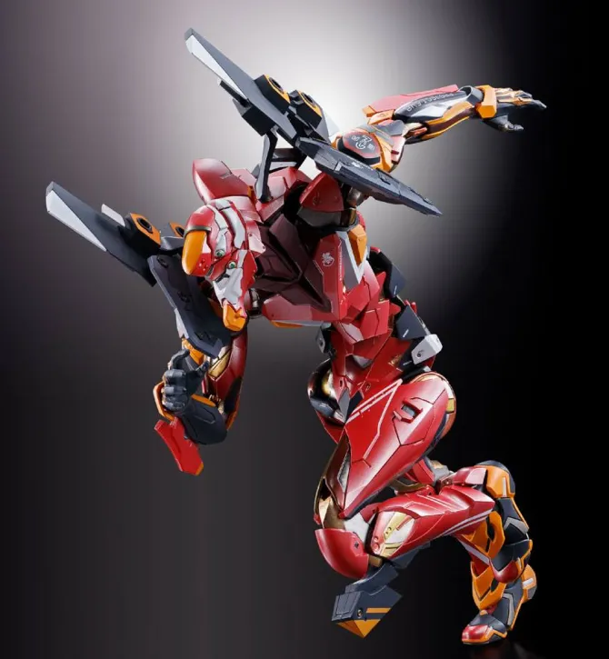 Neon Genesis Evangelion - EVA-02 Production Model Actionfigur / Metal Build Diecast: Tamashii Nation