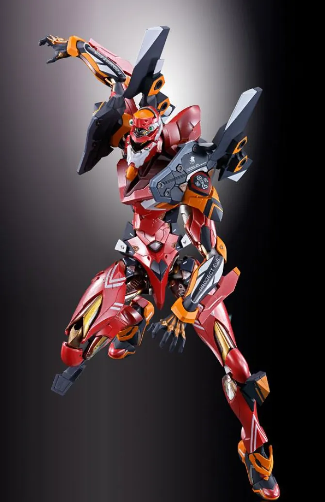 Neon Genesis Evangelion - EVA-02 Production Model Actionfigur / Metal Build Diecast: Tamashii Nation