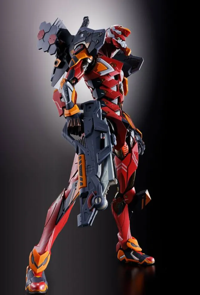 Neon Genesis Evangelion - EVA-02 Production Model Actionfigur / Metal Build Diecast: Tamashii Nation