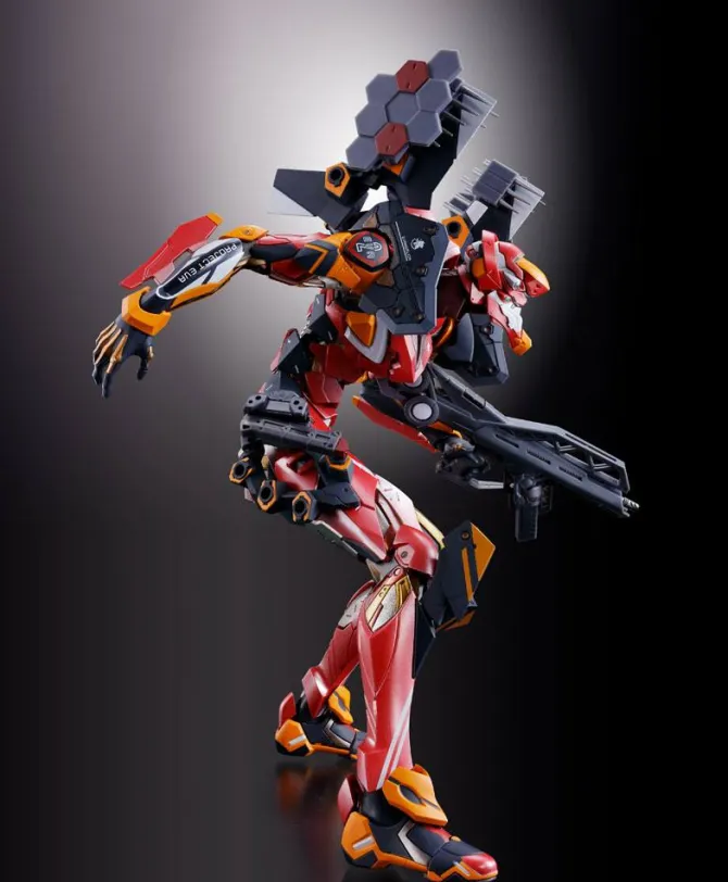 Neon Genesis Evangelion - EVA-02 Production Model Actionfigur / Metal Build Diecast: Tamashii Nation