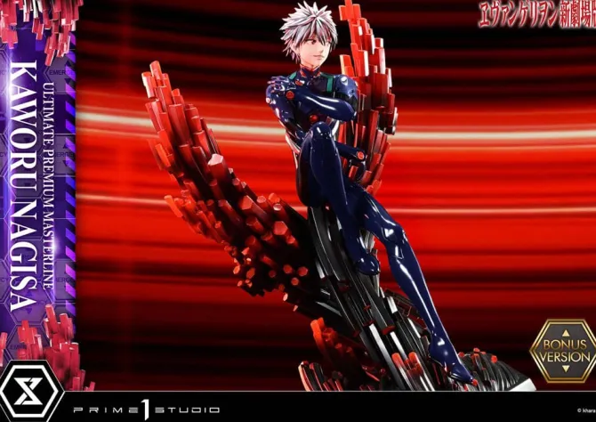 Neon Genesis Evangelion - Kaworu Nagisa Statue / Ultimate Premium Masterline - Bonus: Prime 1 Studio