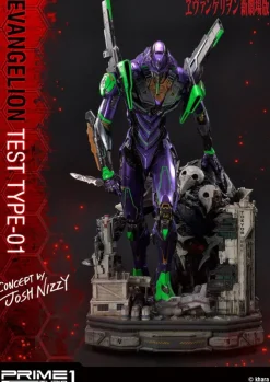 Neon Genesis Evangelion - Test Type-01 Statue / Concept by Josh Nizzi: Prime 1 Studio