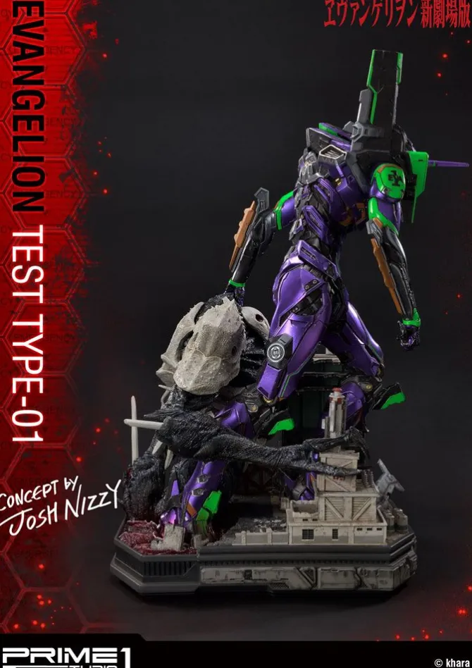 Neon Genesis Evangelion - Test Type-01 Statue / Concept by Josh Nizzi: Prime 1 Studio
