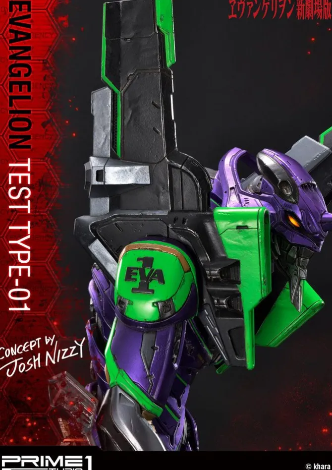 Neon Genesis Evangelion - Test Type-01 Statue / Concept by Josh Nizzi: Prime 1 Studio