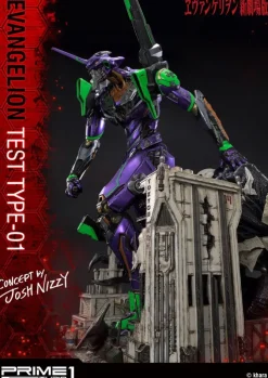 Neon Genesis Evangelion - Test Type-01 Statue / Concept by Josh Nizzi: Prime 1 Studio