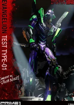 Neon Genesis Evangelion - Test Type-01 Statue / Concept by Josh Nizzi: Prime 1 Studio