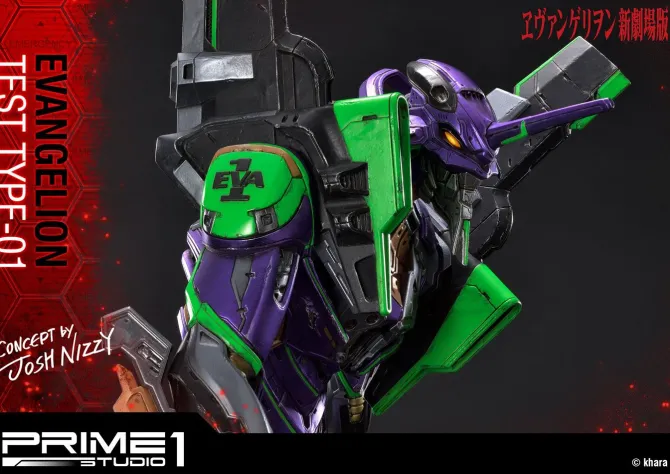 Neon Genesis Evangelion - Test Type-01 Statue / Concept by Josh Nizzi: Prime 1 Studio