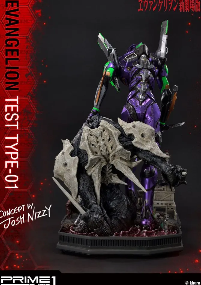 Neon Genesis Evangelion - Test Type-01 Statue / Concept by Josh Nizzi: Prime 1 Studio