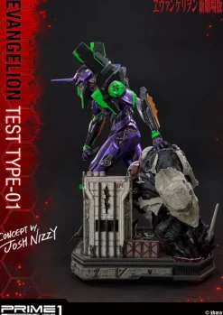 Neon Genesis Evangelion - Test Type-01 Statue / Concept by Josh Nizzi: Prime 1 Studio