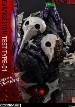 Neon Genesis Evangelion - Test Type-01 Statue / Concept by Josh Nizzi: Prime 1 Studio