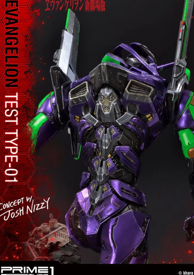 Neon Genesis Evangelion - Test Type-01 Statue / Concept by Josh Nizzi: Prime 1 Studio