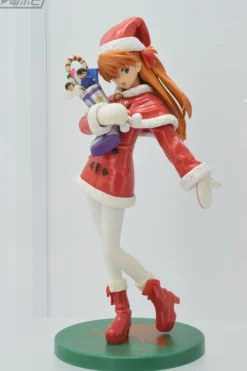Neon Genesis Evangelion - Asuka Langley Souryuu Figur / Christmas: Sega
