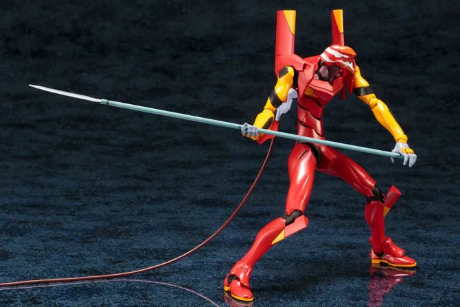 Neon Genesis Evangelion - Eva Type-02 Actionfigur / Plastic Model Kit - TV Ver.: Katobukiya