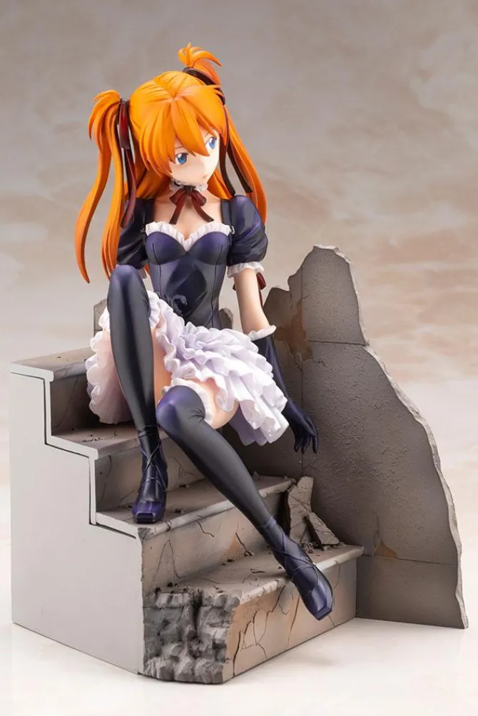 Neon Genesis Evangelion - Asuka Langley Statue / Gothic & Lolita Costume: Kotobukiya