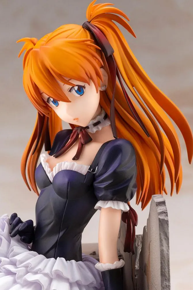 Neon Genesis Evangelion - Asuka Langley Statue / Gothic & Lolita Costume: Kotobukiya