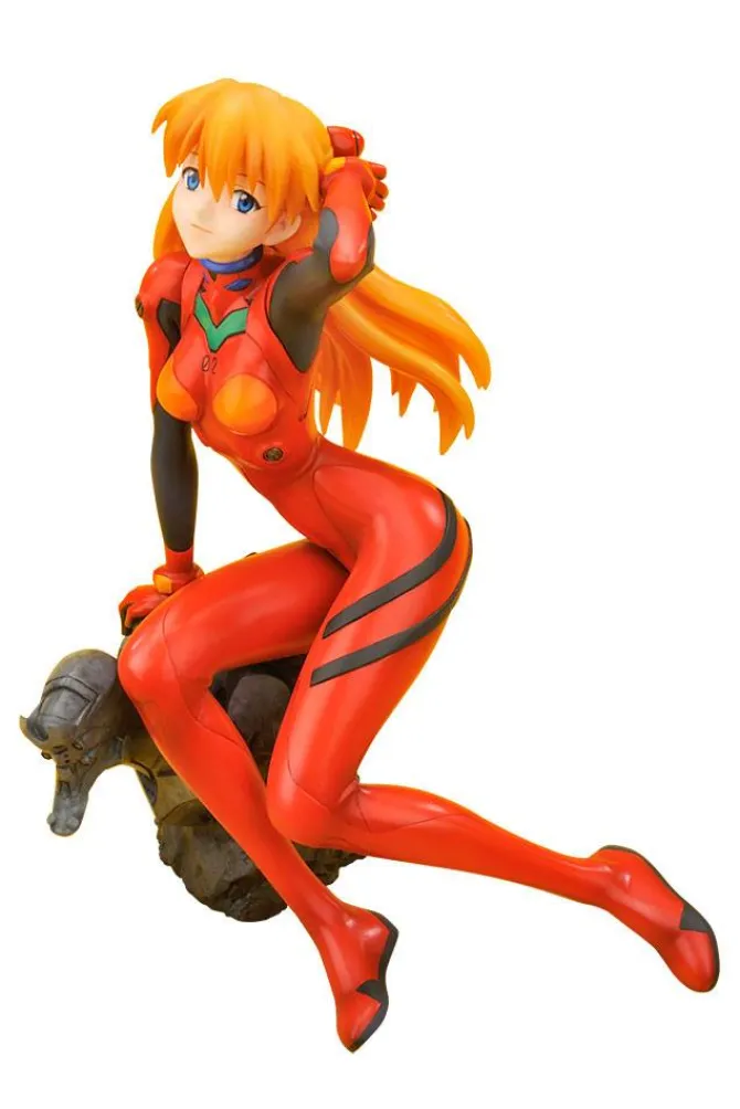 Neon Genesis Evangelion - Asuka Langley Statue / Shikinami Plugsuit Version: Kotobukiya