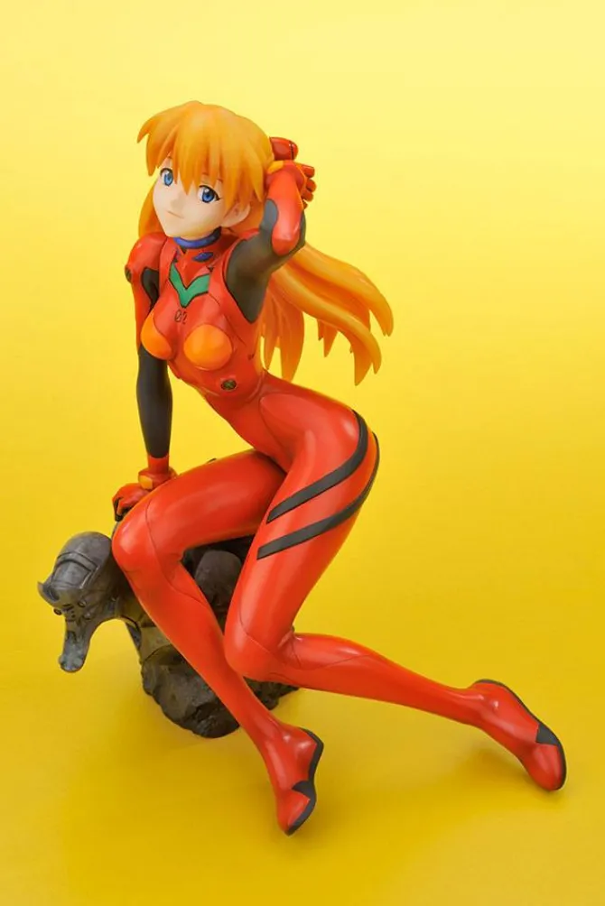 Neon Genesis Evangelion - Asuka Langley Statue / Shikinami Plugsuit Version: Kotobukiya