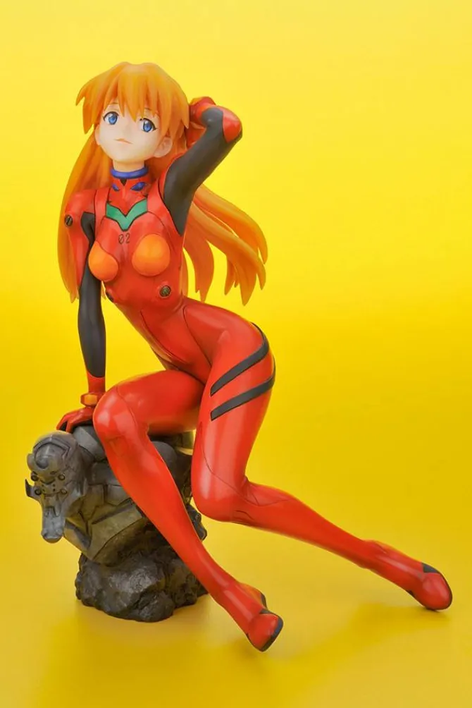 Neon Genesis Evangelion - Asuka Langley Statue / Shikinami Plugsuit Version: Kotobukiya
