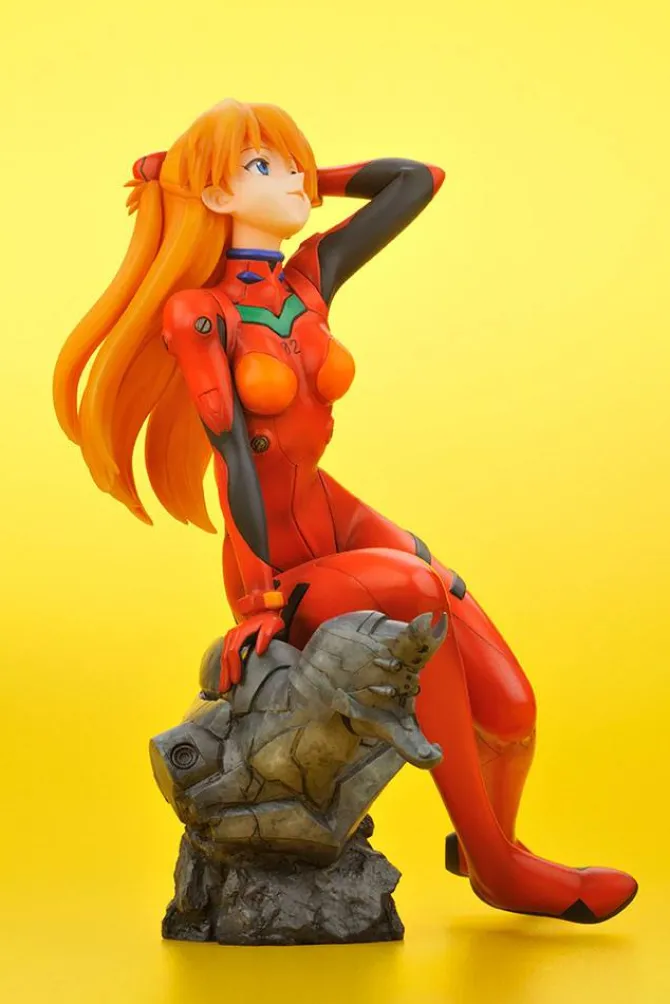 Neon Genesis Evangelion - Asuka Langley Statue / Shikinami Plugsuit Version: Kotobukiya