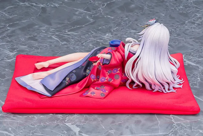 Neptunia x Senran Kagura - Black Heart Statue / Kimono Version: Kadokawa
