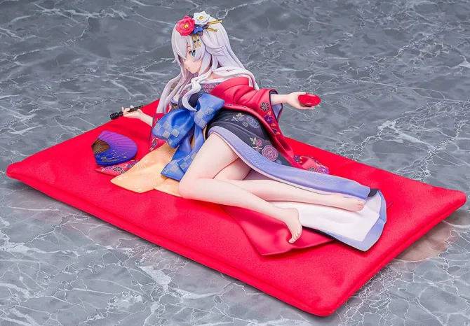 Neptunia x Senran Kagura - Black Heart Statue / Kimono Version: Kadokawa