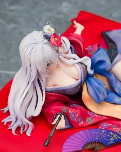 Neptunia x Senran Kagura - Black Heart Statue / Kimono Version: Kadokawa