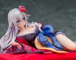 Neptunia x Senran Kagura - Black Heart Statue / Kimono Version: Kadokawa