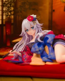 Neptunia x Senran Kagura - Black Heart Statue / Kimono Version: Kadokawa